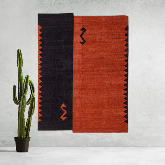 Kanatlı Kilim designed for Koleksiyon by Fulden Topaloğlu, Studio Kali