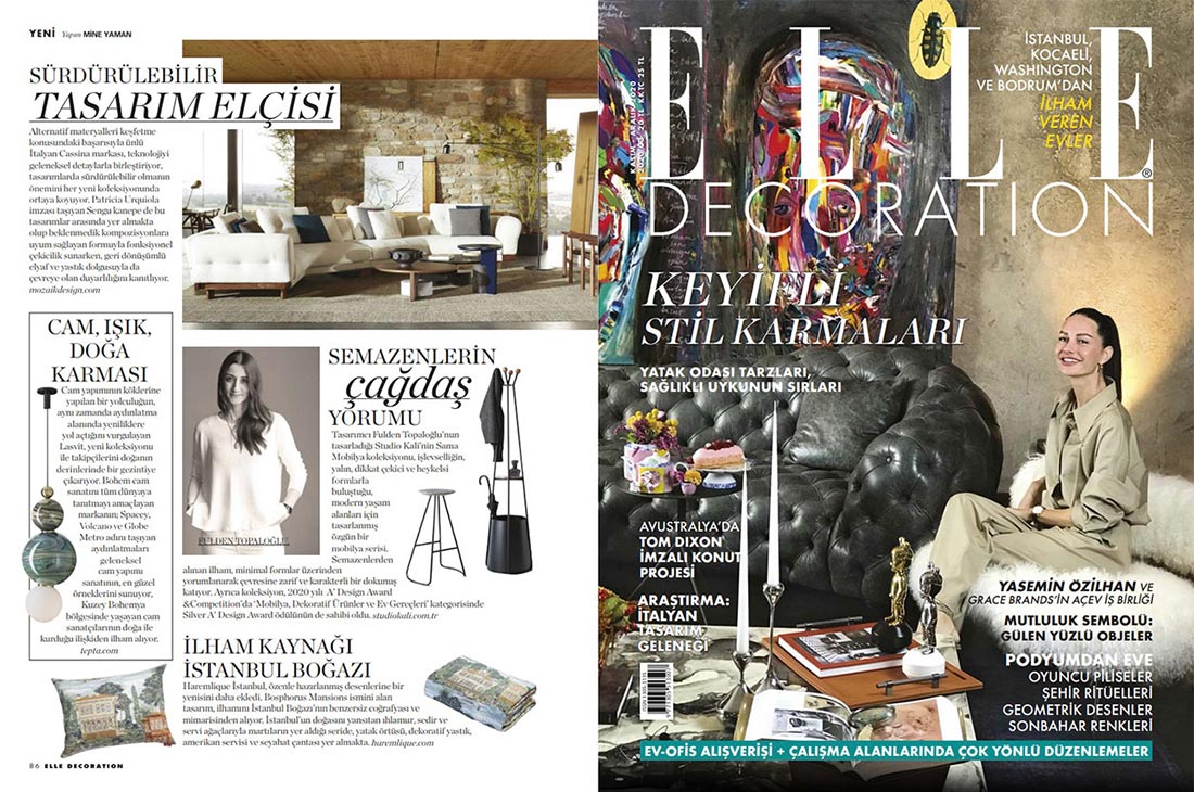 Fulden Topaloğlu A' Design Award Elle Decoration