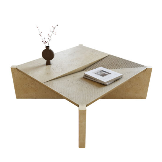 Arkhe No 1 Square Coffee Table by Fulden Topaloglu