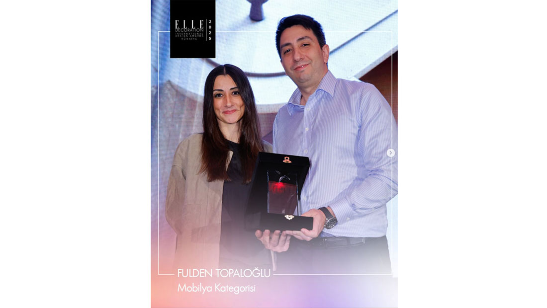 Fulden Topaloğlu receives EDIDA 2025 Award with Arkhe Collection designed for Studio Kali